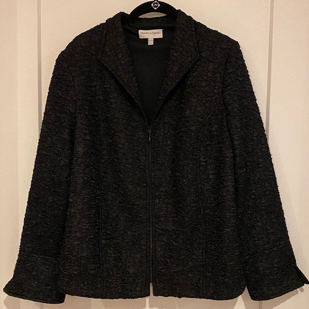 Draper’s & Damon’s Vintage Ruched Pleat Jacket